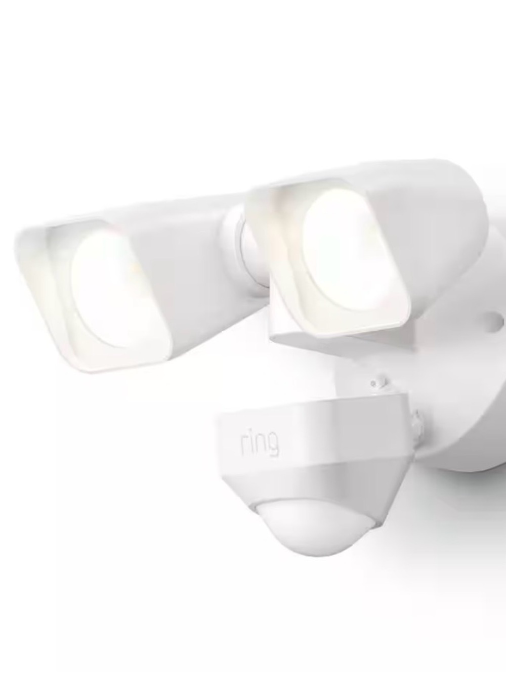 Ring Dual-Head LED Outdoor Security Light in White